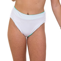 Katie Luxe Bottom - White/Jade